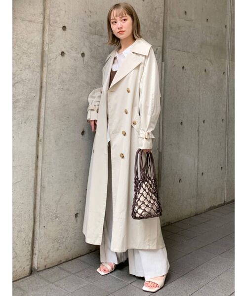 MURUA（ムルーア）の「クロシェバッグ（ハンドバッグ・レディース・ホワイト/ブラウン・FREE）」の8枚目の写真