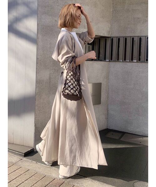 MURUA（ムルーア）の「クロシェバッグ（ハンドバッグ・レディース・ホワイト/ブラウン・FREE）」の15枚目の写真