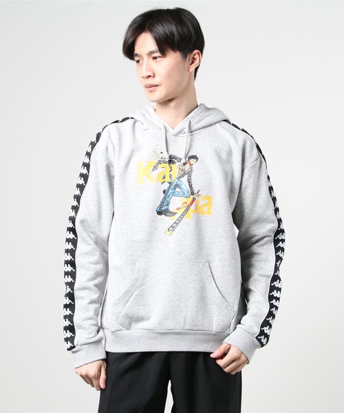 Kappa(カッパ)の「Kappa(カッパ)【UNI】Kappa × ONE PIECE LAW HOODIE(パーカー・メンズ・ブラック/ベージュ/グレー・L/XL/S/M)」の3枚目の写真