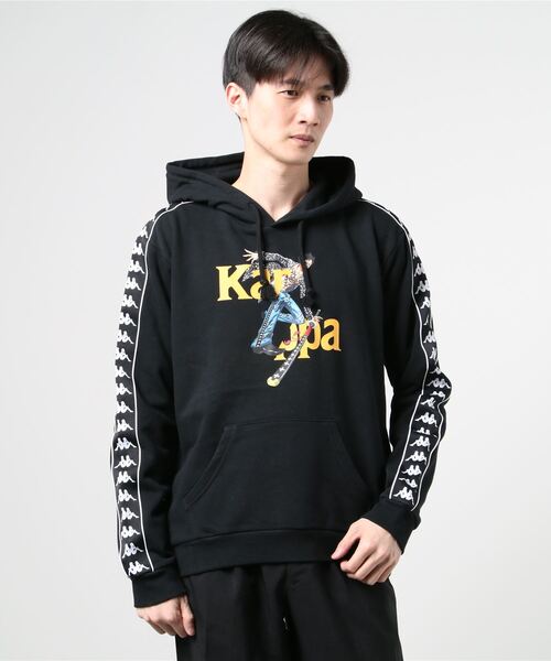 Kappa(カッパ)の「Kappa(カッパ)【UNI】Kappa × ONE PIECE LAW HOODIE(パーカー・メンズ・ブラック/ベージュ/グレー・L/XL/S/M)」の2枚目の写真