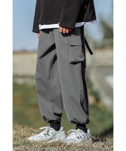 HOOK（フック）の「【HOOK】ビッグポケット付き カーゴジョガーパンツ