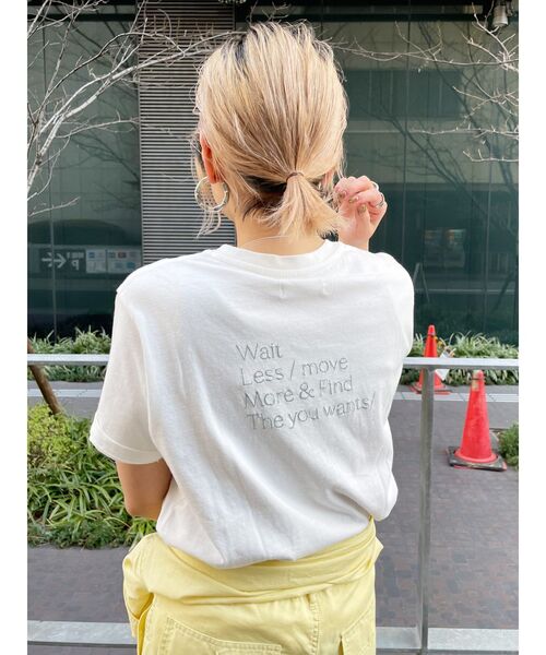 セール カラーエンブロイダリーtee Tシャツ カットソー Ungrid アングリッド のファッション通販 Zozotown