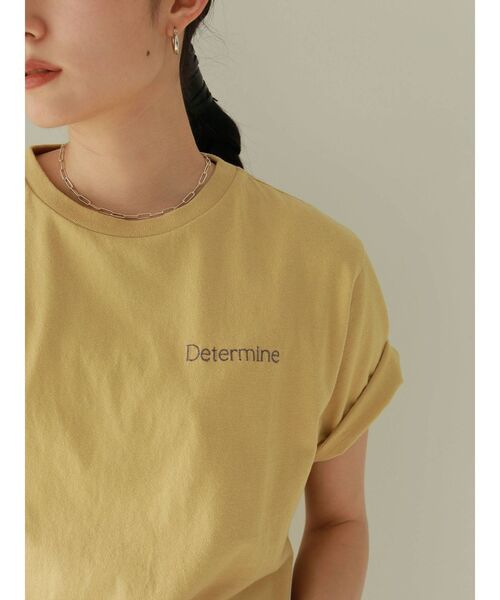 Ungrid（アングリッド）の「カラーエンブロイダリーTee（Tシャツ