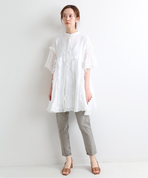 IENA(イエナ)の「【upper hights/アッパーハイツ】THE STELLA◆(デニムパンツ・レディース・ライトグレー/グレー/コバルトブルー・23/24/25/26/27/22)」の7枚目の写真