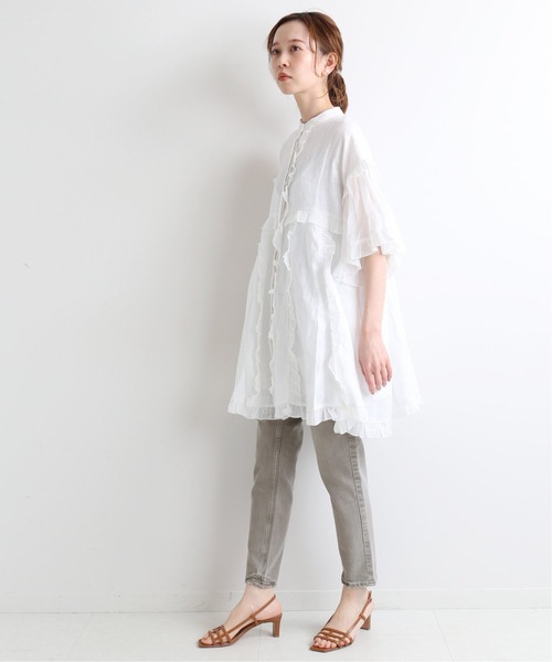 IENA(イエナ)の「【upper hights/アッパーハイツ】THE STELLA◆(デニムパンツ・レディース・ライトグレー/グレー/コバルトブルー・23/24/25/26/27/22)」の4枚目の写真