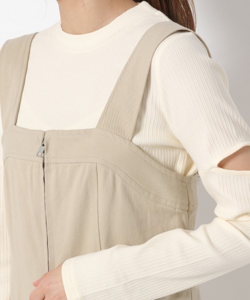 Mystyツイルナロージャンスカ 9381 ジャンパースカート Mysty Woman ミスティウーマン のファッション