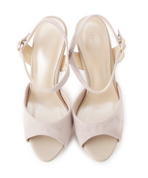 ESPERANZA（エスペランサ）の「【残りわずか】ハイヒールアンクルストラップサンダル（サンダル・レディース・アイボリー/ブラック系/こしょう色系1/ピンク系5・LL/S/M/L）」の8枚目の写真