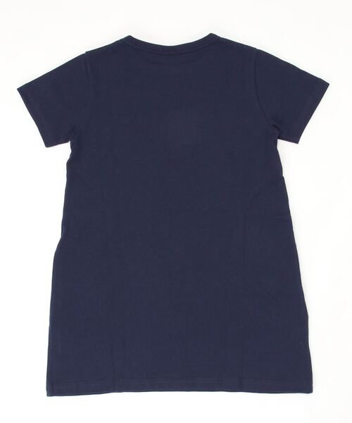 Champion（チャンピオン）の「CHAMPION/チャンピオン キッズ  ワンピースTシャツ CK-T305（ワンピース・キッズ・オレンジ/ベージュ/ネイビー/パープル/ブラック/ラベンダー・120cm/130cm/150cm/140cm）」の7枚目の写真