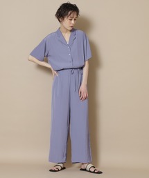 N.（N. Natural Beauty Basic） | ◆パウダーサテンリラックスパンツ(その他パンツ)