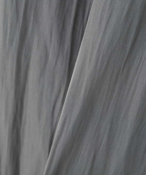 N.(N. Natural Beauty Basic)(エヌエヌナチュラルビューティーベーシック)の「◆パウダーサテンリラックスパンツ(その他パンツ・レディース・チャコールグレー/ブルー/モカ・MEDIUM)」の19枚目の写真