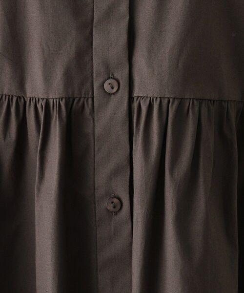 AG by aquagirl（エージーバイアクアガール）の「◆コットンシャツチュニック（シャツ/ブラウス・レディース・ホワイト系/ガンメタ/オリーブ・36/38）」の4枚目の写真