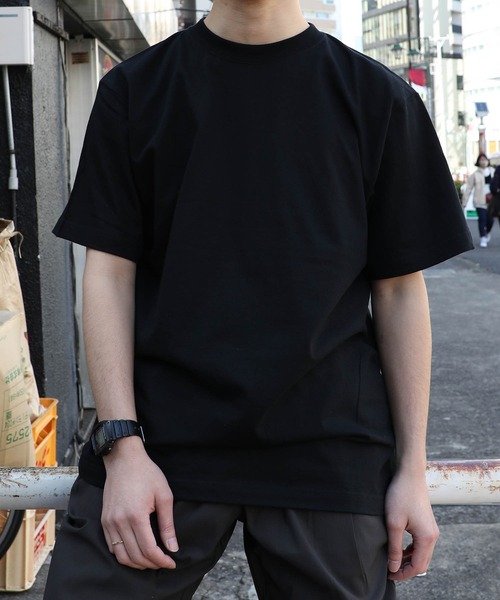 United Athle(ユナイテッドアスレ)の「United Athle/ユナイテッドアスレ 5.6オンス ハイクオリティー Tシャツ(Tシャツ/カットソー・メンズ・ブラック/ベージュ/グレー/オフホワイト/グリーン系その他/オレンジ系その他・MEDIUM/LARGE/X-LARGE/SMALL)」の10枚目の写真