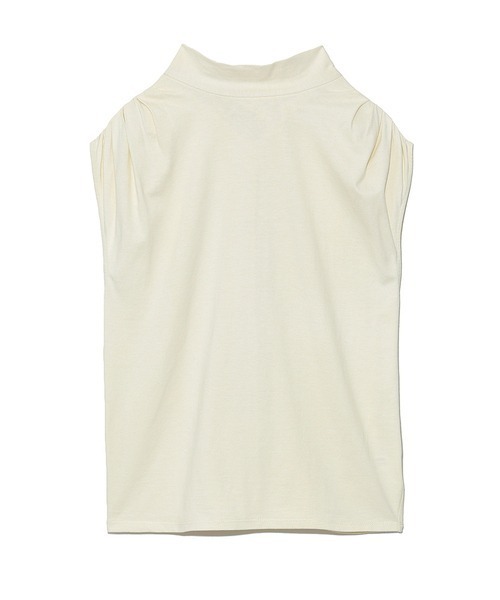 SNIDEL（スナイデル）の「ORGANICSギャザーボリュームカットトップス（Tシャツ/カットソー・レディース・ホワイト/ブラウン/イエロー・FREE）」の21枚目の写真