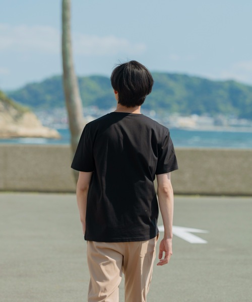 JEANS MATE(ジーンズメイト)の「【ZERO STAIN】別布 柄ポケット付きTシャツ 汗染み防止加工 デザインポケット(Tシャツ/カットソー・メンズ・ホワイト/ホワイト系その他/ブラック/ブルー・MEDIUM/LARGE/X-LARGE)」の21枚目の写真