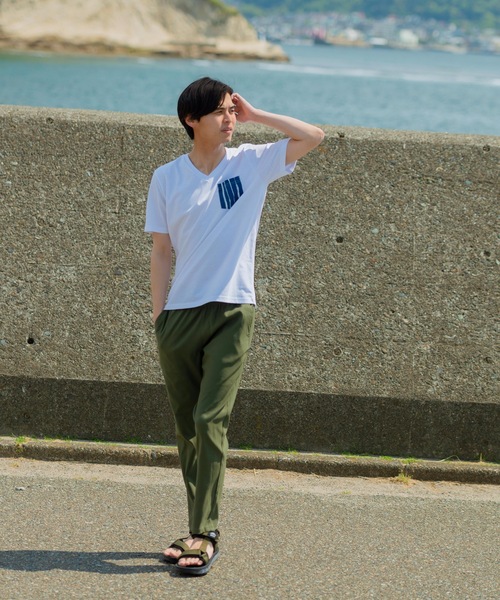 JEANS MATE(ジーンズメイト)の「【ZERO STAIN】別布 柄ポケット付きTシャツ 汗染み防止加工 デザインポケット(Tシャツ/カットソー・メンズ・ホワイト/ホワイト系その他/ブラック/ブルー・MEDIUM/LARGE/X-LARGE)」の6枚目の写真