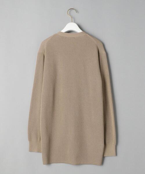 BEAUTY&YOUTH UNITED ARROWS（ビューティーアンドユースユナイテッドアローズ）の「BY リブVネックニットカーディガン -ウォッシャブル-（カーディガン/ボレロ・レディース・ブラック/イエロー/モカ・FREE）」の20枚目の写真
