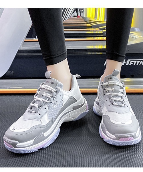 パステルカラー 厚底 ソール ダッドシューズ スニーカー Svec シュベック のファッション通販 Zozotown