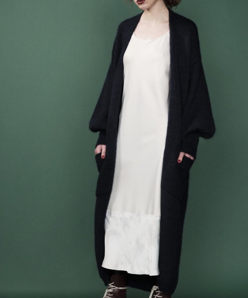 BACKLASH（バックラッシュ）の「Ballet by BACKLASH/バレエ バイ バックラッシュ/サテンキャミソールワンピース（ワンピース・レディース・ホワイト/ブラック・FREE）」の4枚目の写真