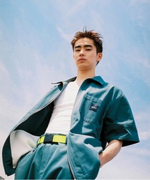 Dickies（ディッキーズ）の「WORKER ZIP S/SL SHIRT for DICKIES