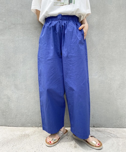 studio CLIP（スタディオクリップ）の「【低身長向けアイテム】カラフルごきげんパンツ（その他パンツ・レディース・ライトグレー/ブラック/ブルー/イエロー/ピンク・FREE）」の3枚目の写真