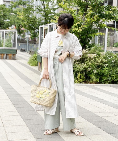 studio CLIP（スタディオクリップ）の「【低身長向けアイテム】カラフルごきげんパンツ（その他パンツ・レディース・ライトグレー/ブラック/ブルー/イエロー/ピンク・FREE）」の6枚目の写真