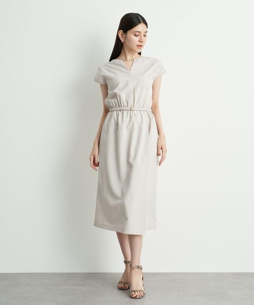 セール ベルト付きvネックワンピース ワンピース Yecca Vecca イェッカヴェッカ のファッション通販 Zozotown