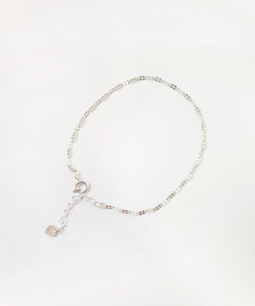 CEMONEMO（セモネモ）の「【金属アレルギー対応】 シンプル チェーン ブレスレット / silver925（ブレスレット・レディース・その他1/その他2/その他3/その他4/その他5/その他6・FREE）」の2枚目の写真