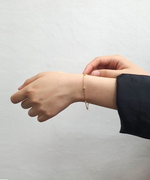 CEMONEMO（セモネモ）の「【金属アレルギー対応】 シンプル チェーン ブレスレット / silver925（ブレスレット・レディース・その他1/その他2/その他3/その他4/その他5/その他6・FREE）」の5枚目の写真