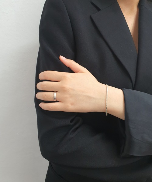 CEMONEMO（セモネモ）の「【金属アレルギー対応】 シンプル チェーン ブレスレット / silver925（ブレスレット・レディース・その他1/その他2/その他3/その他4/その他5/その他6・FREE）」の6枚目の写真