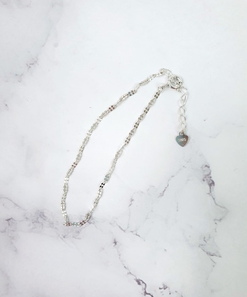 CEMONEMO（セモネモ）の「【金属アレルギー対応】 シンプル チェーン ブレスレット / silver925（ブレスレット・レディース・その他1/その他2/その他3/その他4/その他5/その他6・FREE）」の7枚目の写真