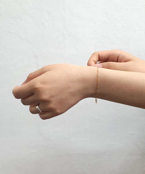 CEMONEMO（セモネモ）の「【金属アレルギー対応】 シンプル チェーン ブレスレット / silver925（ブレスレット・レディース・その他1/その他2/その他3/その他4/その他5/その他6・FREE）」の10枚目の写真