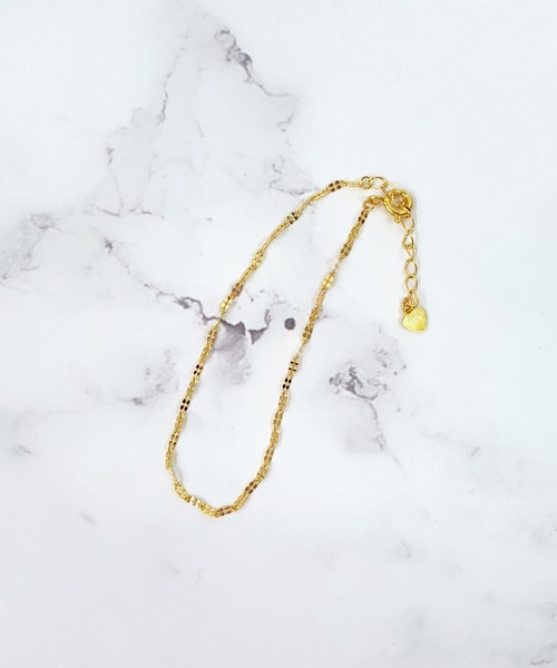 CEMONEMO（セモネモ）の「【金属アレルギー対応】 シンプル チェーン ブレスレット / silver925（ブレスレット・レディース・その他1/その他2/その他3/その他4/その他5/その他6・FREE）」の12枚目の写真