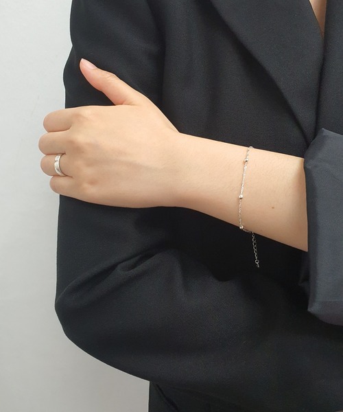 CEMONEMO（セモネモ）の「【金属アレルギー対応】 シンプル チェーン ブレスレット / silver925（ブレスレット・レディース・その他1/その他2/その他3/その他4/その他5/その他6・FREE）」の15枚目の写真