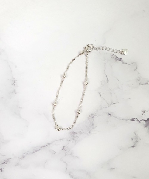 CEMONEMO（セモネモ）の「【金属アレルギー対応】 シンプル チェーン ブレスレット / silver925（ブレスレット・レディース・その他1/その他2/その他3/その他4/その他5/その他6・FREE）」の16枚目の写真