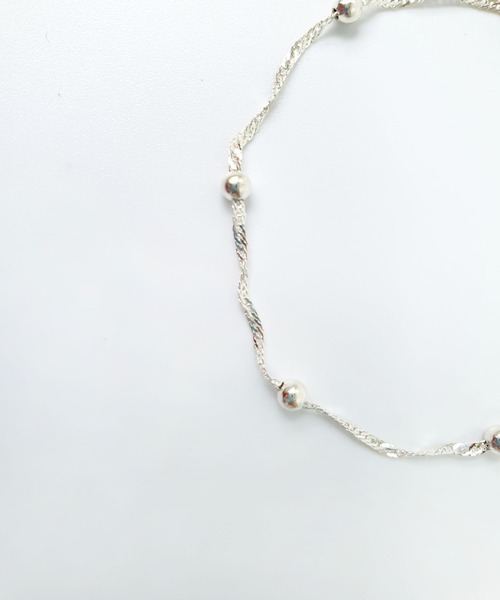 CEMONEMO（セモネモ）の「【金属アレルギー対応】 シンプル チェーン ブレスレット / silver925（ブレスレット・レディース・その他1/その他2/その他3/その他4/その他5/その他6・FREE）」の18枚目の写真