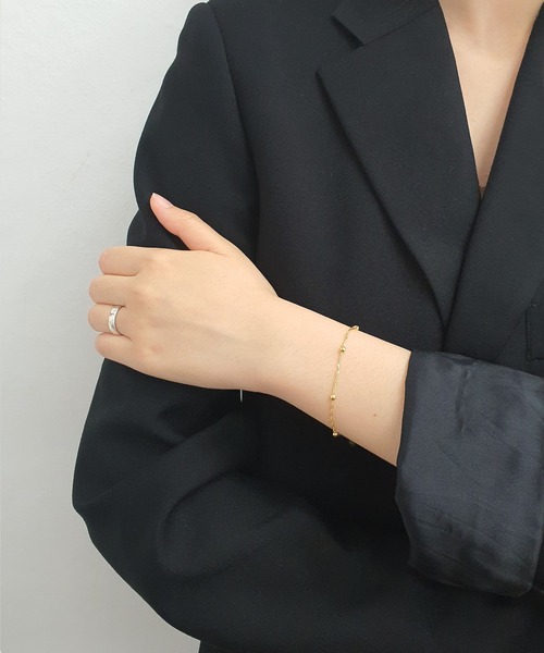 CEMONEMO（セモネモ）の「【金属アレルギー対応】 シンプル チェーン ブレスレット / silver925（ブレスレット・レディース・その他1/その他2/その他3/その他4/その他5/その他6・FREE）」の19枚目の写真