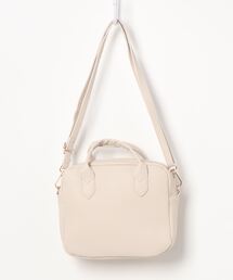 earth music&ecology | スクエアミニボストンバッグ ＊(トートバッグ)