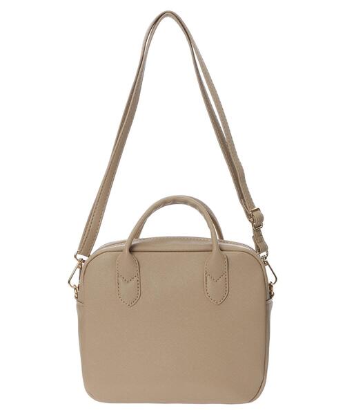 earth music&ecology（アースミュージックアンドエコロジー）の「スクエアミニボストンバッグ ＊（トートバッグ・レディース・アイボリー/モカ・FREE）」の14枚目の写真