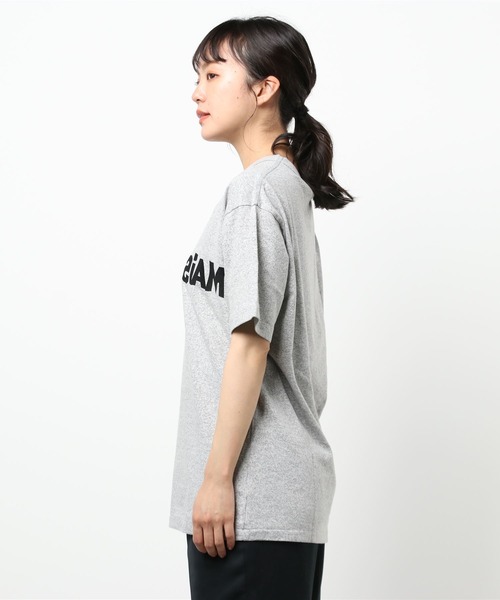 MAISON EUREKA(メゾンエウレカ)の「MAISON EUREKA FLOCKY ME LOGO T-SHIRTS(Tシャツ/カットソー・レディース・ホワイト/グレー・MEDIUM)」の9枚目の写真