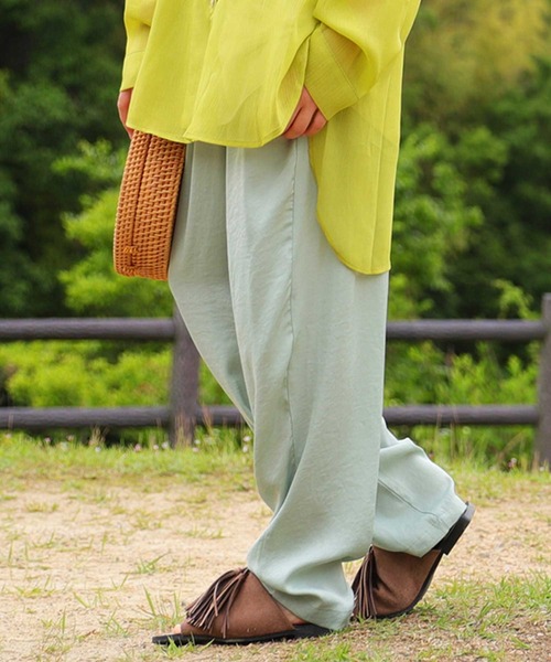 antiqua（アンティカ）の「ボリュームタッセルサンダル（サンダル・キッズ・アッシュブラウン・200/180/170/210/190）」の10枚目の写真