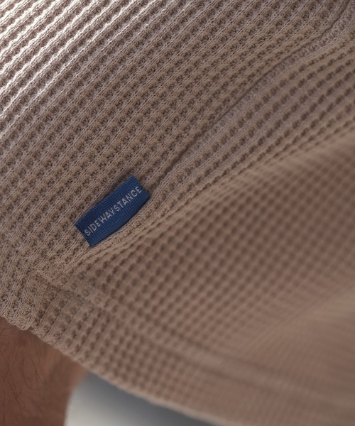 SIDEWAY STANCE（サイドウェイスタンス）の「【SIDEWAY STANCE】ワッフル ショートパンツ セットアップ対応（その他パンツ・メンズ・オフホワイト/ベージュ/ブラック・LARGE/X-LARGE/MEDIUM）」の12枚目の写真