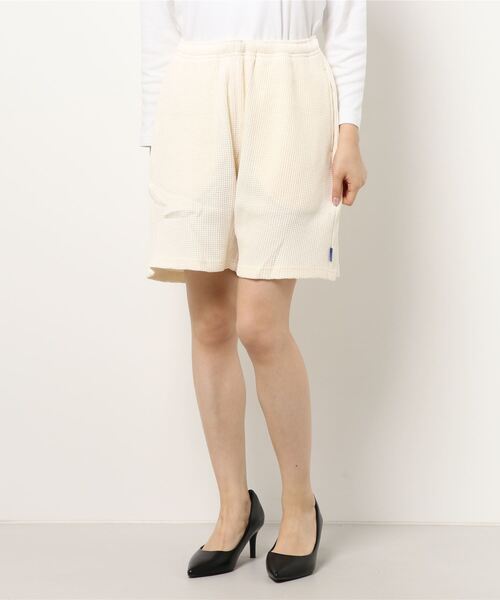 SIDEWAY STANCE（サイドウェイスタンス）の「【SIDEWAY STANCE】ワッフル ショートパンツ セットアップ対応（その他パンツ・メンズ・オフホワイト/ベージュ/ブラック・LARGE/X-LARGE/MEDIUM）」の20枚目の写真