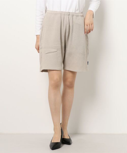 SIDEWAY STANCE（サイドウェイスタンス）の「【SIDEWAY STANCE】ワッフル ショートパンツ セットアップ対応（その他パンツ・メンズ・オフホワイト/ベージュ/ブラック・LARGE/X-LARGE/MEDIUM）」の22枚目の写真