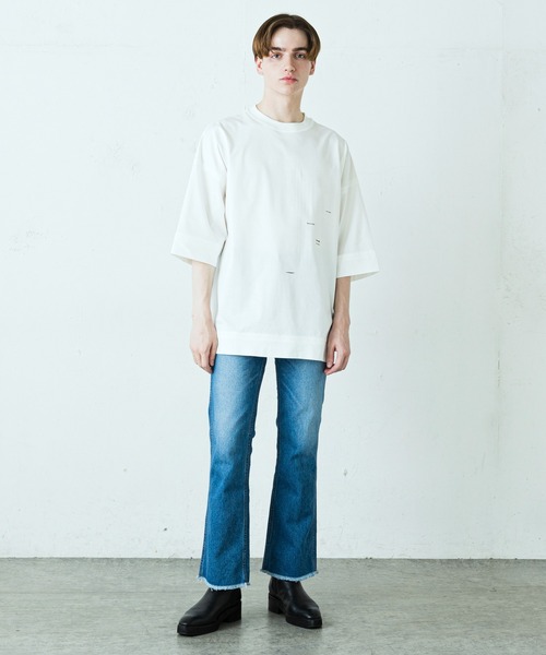 Lui's(ルイス)の「フレアデニム(デニムパンツ・メンズ・インディゴブルー・34/32/30/28)」の14枚目の写真