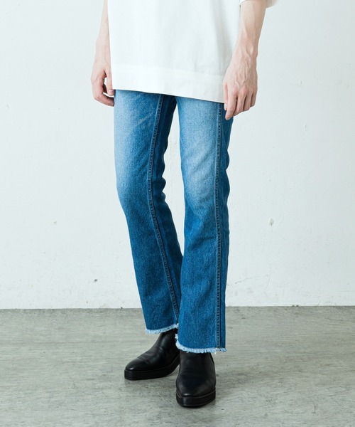 Lui's(ルイス)の「フレアデニム(デニムパンツ・メンズ・インディゴブルー・34/32/30/28)」の12枚目の写真