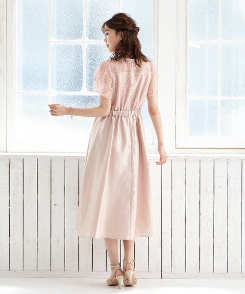 AIMER（エメ）の「レースラッフルスリーブフィット&フレアパーティー