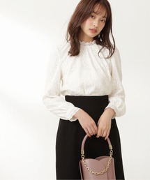 PROPORTION BODY DRESSING | タイニーフラワーレースブラウス / 1211210808(シャツ/ブラウス)
