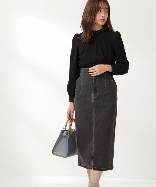 PROPORTION BODY DRESSING（プロポーションボディドレッシング）の「タイニーフラワーレースブラウス / 1211210808（シャツ/ブラウス・レディース・ブラック/ブラウン/ピンク/ホワイト系その他・MEDIUM/SMALL）」の10枚目の写真