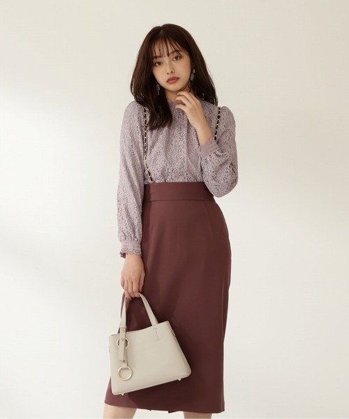 PROPORTION BODY DRESSING（プロポーションボディドレッシング）の「タイニーフラワーレースブラウス / 1211210808（シャツ/ブラウス・レディース・ブラック/ブラウン/ピンク/ホワイト系その他・MEDIUM/SMALL）」の8枚目の写真