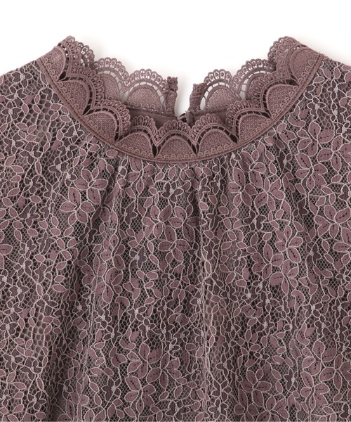 PROPORTION BODY DRESSING（プロポーションボディドレッシング）の「タイニーフラワーレースブラウス / 1211210808（シャツ/ブラウス・レディース・ブラック/ブラウン/ピンク/ホワイト系その他・MEDIUM/SMALL）」の20枚目の写真